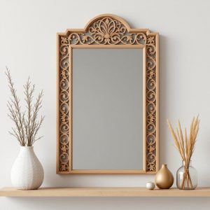 artisan handcrafted decorative wall mirror