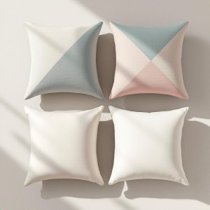 elegant 5 piece decorative pillow set